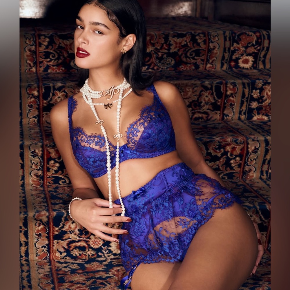 💜Agent Provocateur “Carline” SET worn once!💙